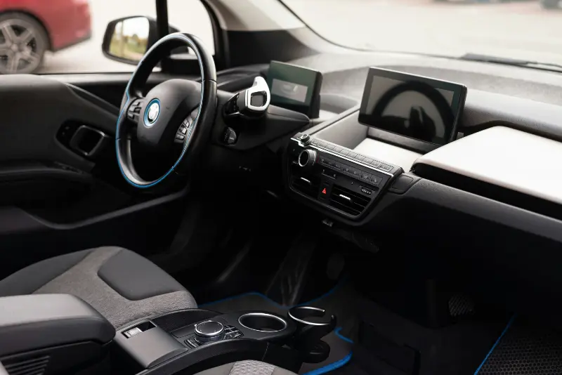 Interior auto and car detailing
