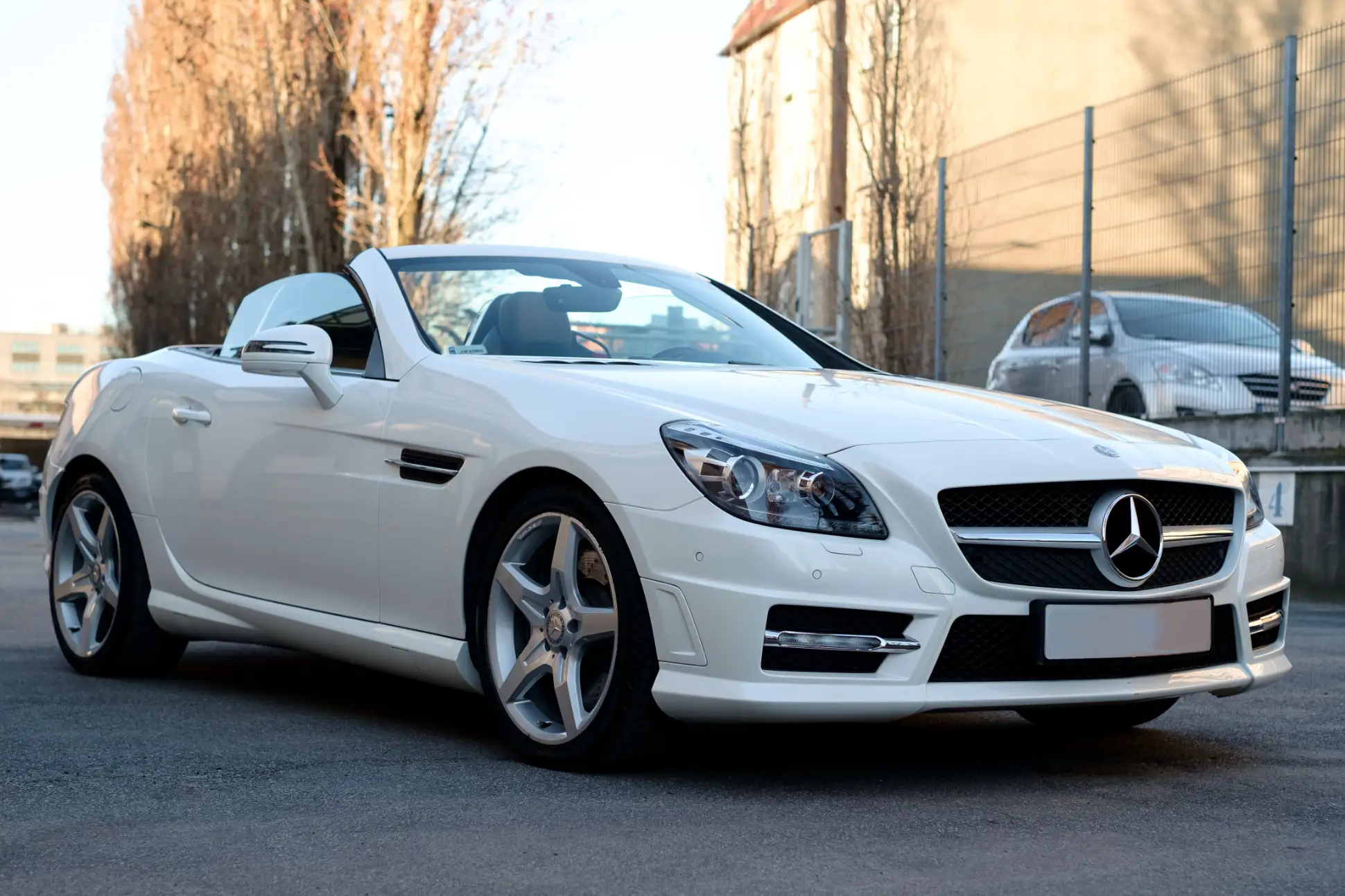 Mercedes Benz - white